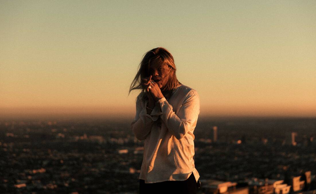 BUSY HANDS: Conrad Sewell will begin recording his second album in May in Seattle.
