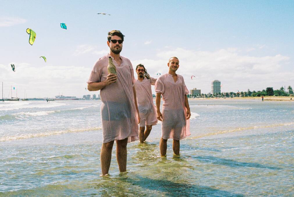 PRETTY IN PINK: Newcastle's dave the band will release their new single and video, Get Smart, on Friday. It's the second track off their forthcoming debut album Slob Stories. 