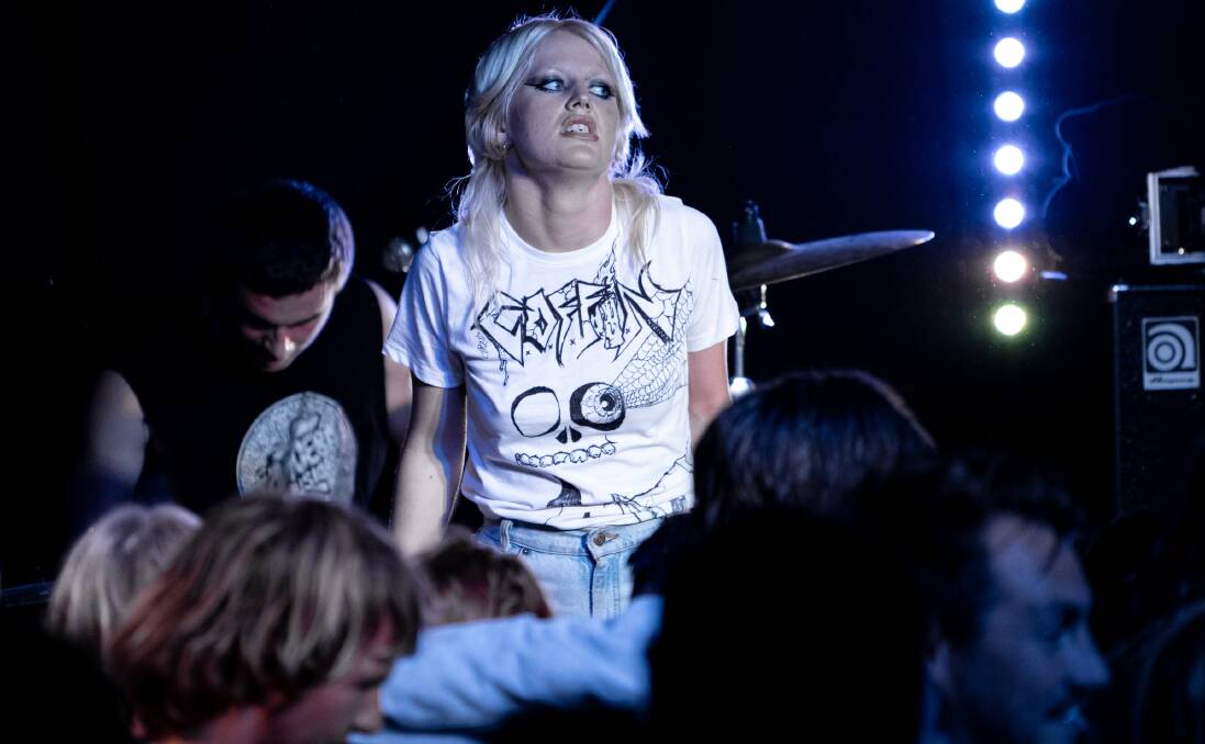 LOUD: Amyl & The Sniffers will return to Newcastle for their second show in six months. Picture: Paul Dear