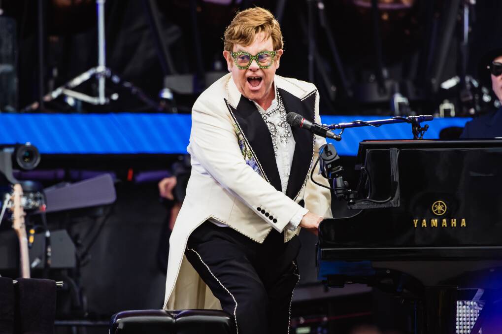 STILL STANDING: Elton John has sold 25,000 tickets in pre-sales for his January 10 concert at McDonald Jones Stadium.
