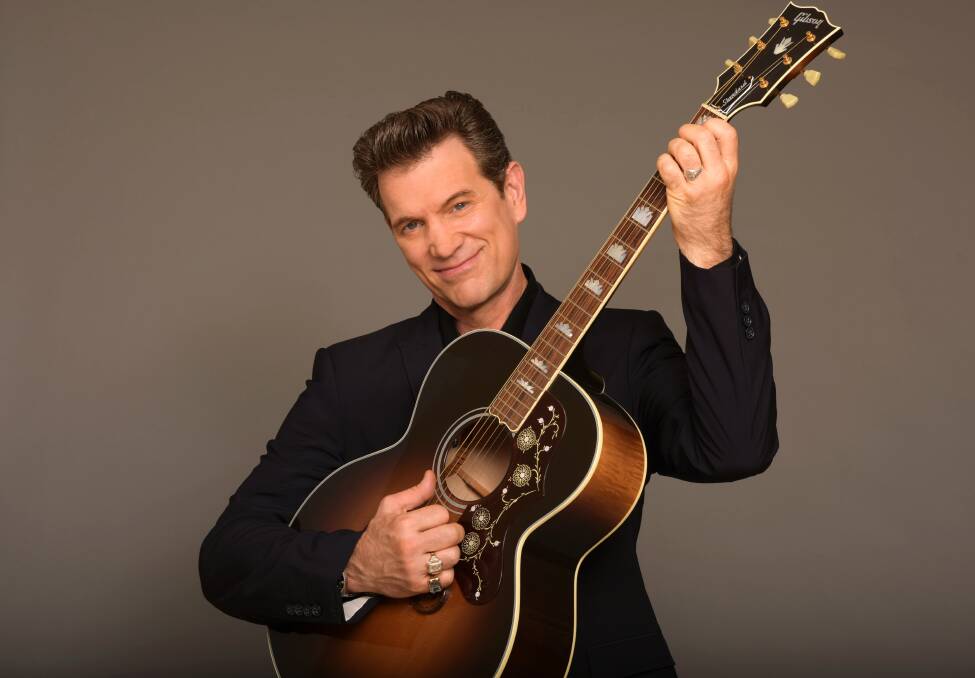 Chris Isaak is back in Australia for the first time since 2016 and the American star couldn't be happier. Picture supplied