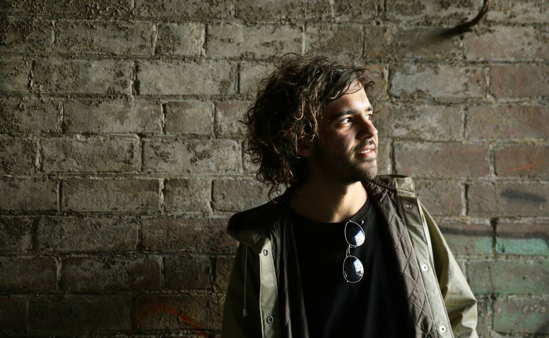 CAREFUL HANDS: Gang Of Youths drummer Dom Borzestowski, along with his siblings and friends, will perform the music of his late brother Szymon. Picture: Marina Neil