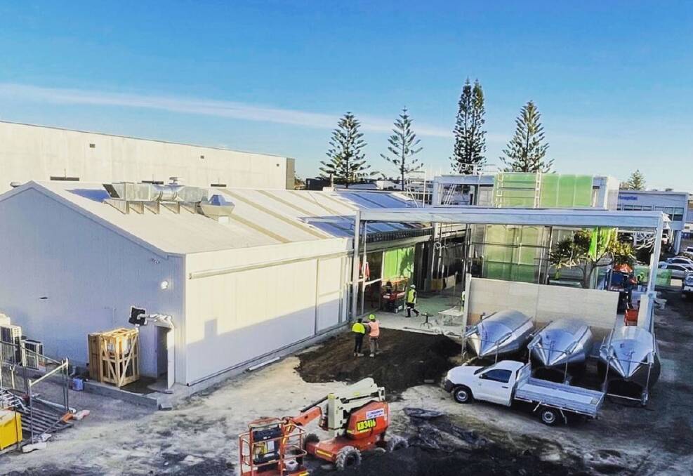 THE BUILD: Modus Operandi's Merewether Street site under the construction. Picture: Supplied