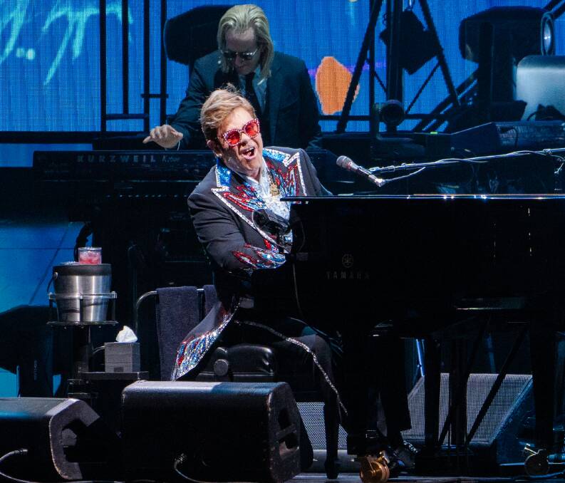 GOODBYE: Elton John provided the greatest music event on 2020. Picture: Paul Dear