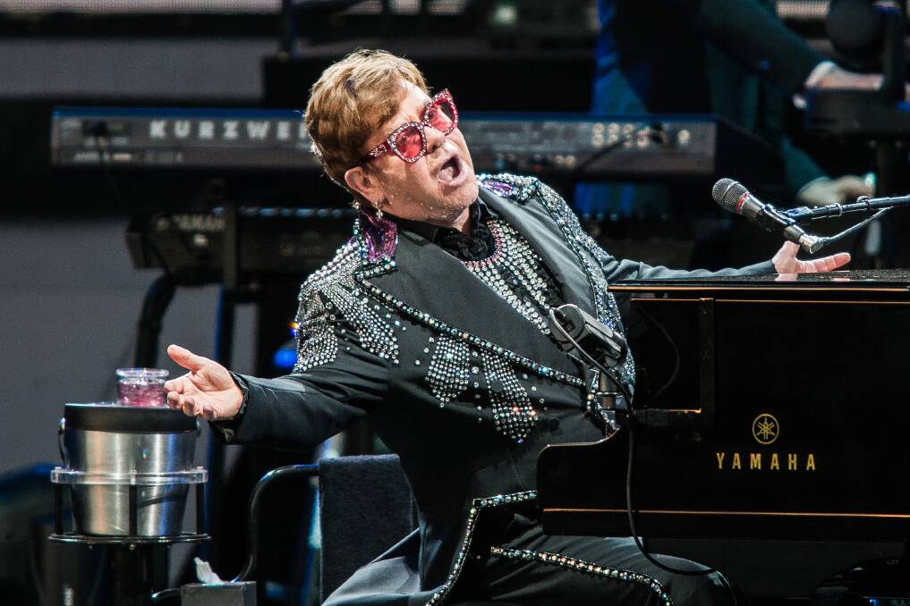MAIN EVENT: Elton John's Hope Estate shows on January 11 and 12 are the hottest tickets in town. Picture: Rick Clifford