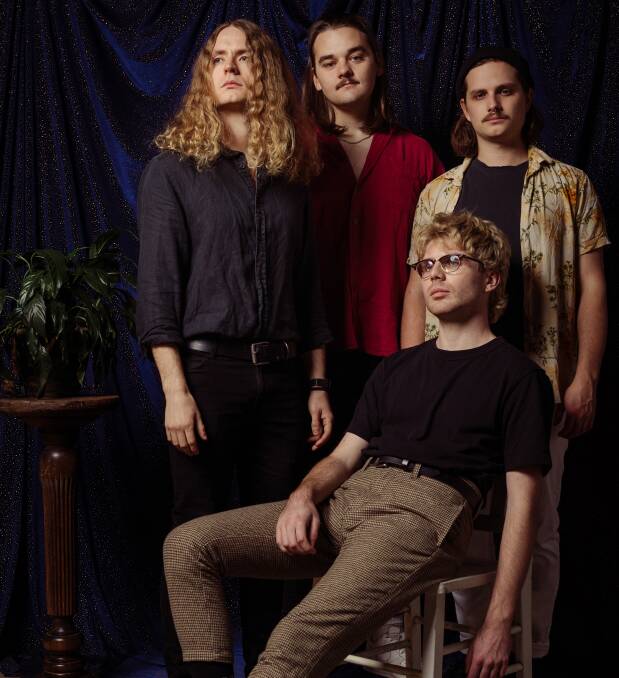 READY: Vacations release their new single Panache on Friday. Picture: Charlie Hardy