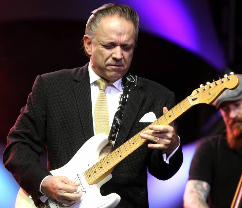 LEGEND: Grammy Award-winner Jimmie Vaughan has continued to build his family's legacy, 30 years on from his brother Stevie Ray's death.