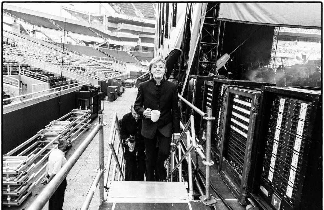 Paul McCartney's McDonald Jones Stadium show will be his first outside of a capital city in Australia. Picture by MPL Communications