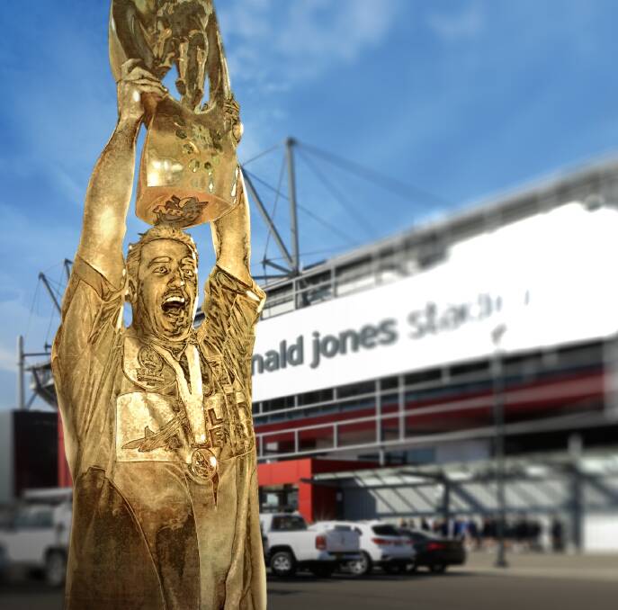 BRONZED: Momentum is building for an Andrew Johns statue.