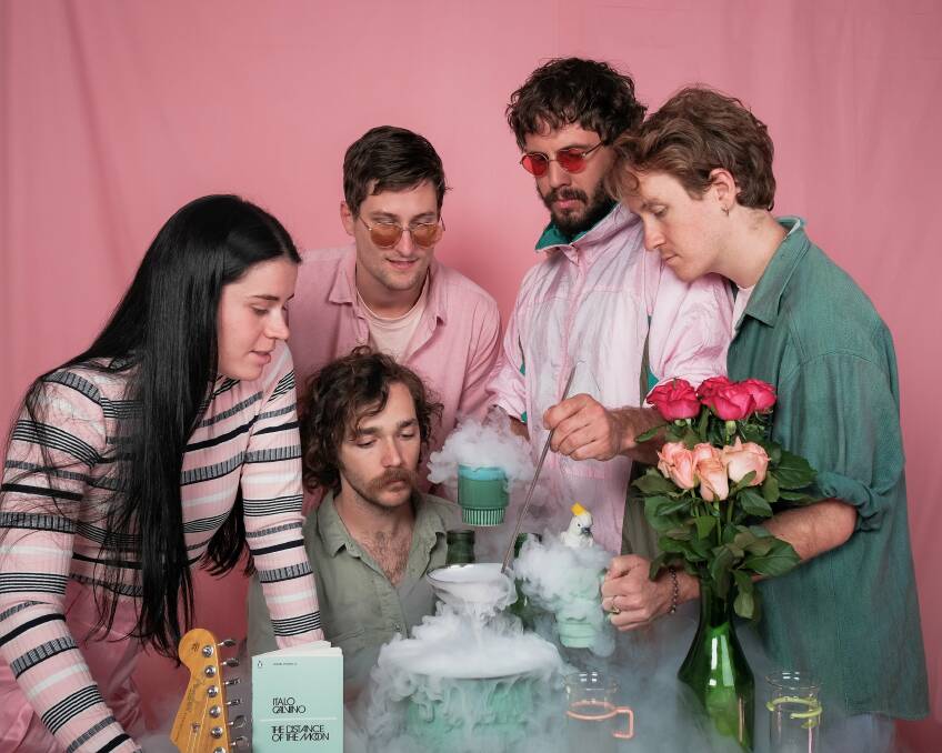 MAD SCIENTISTS: Melbourne band Cousin Tony's Brand New Firebird are constantly experimenting and taking their music in new directions.