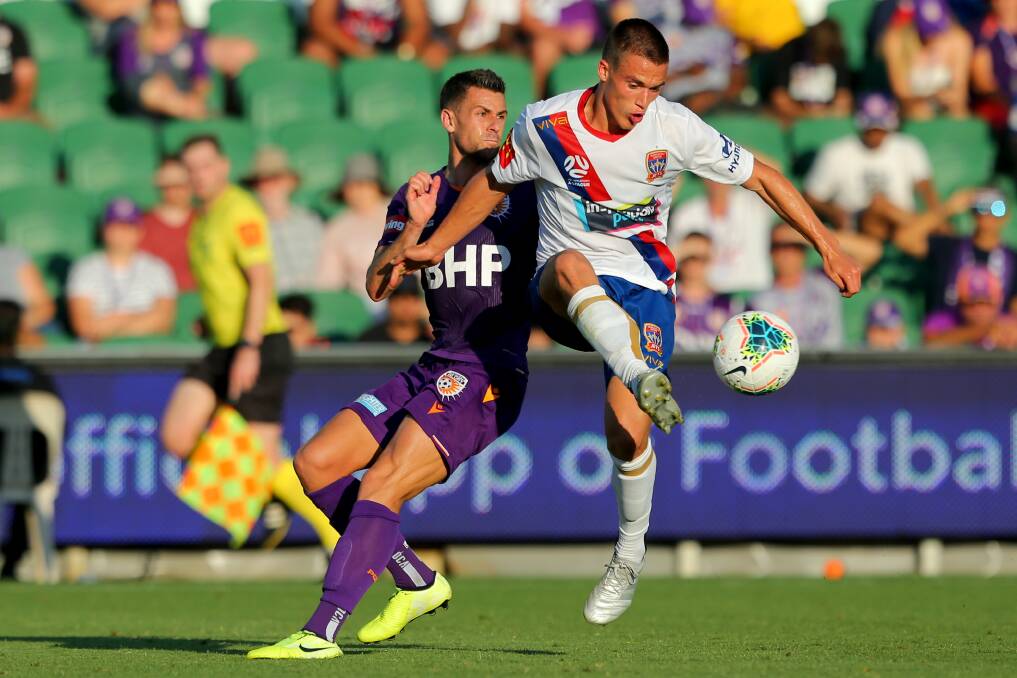 UNDER SIEGE: The cellar-dwelling Newcastle Jets will be desperate for a win when they host Brisbane Roar at McDonald Jones Stadium on Saturday night. Picture: Getty Images