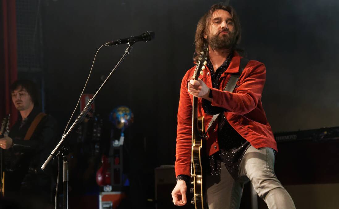 IN FORM: Nic Cester's vocal had lost none of its power. Picture: Paul Dear