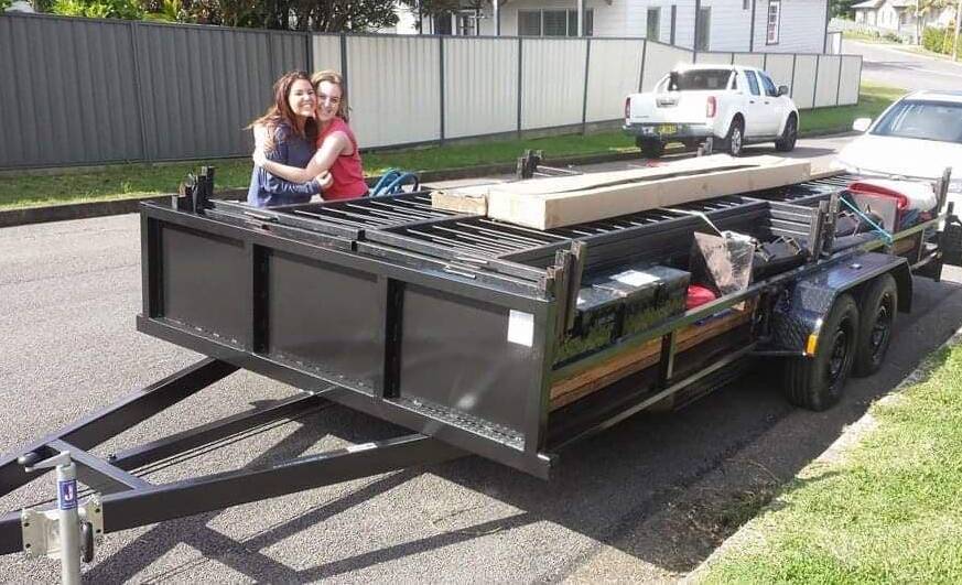 STOLEN: Newcastle Pro Wrestling's car float trailer was taken over the weekend.
