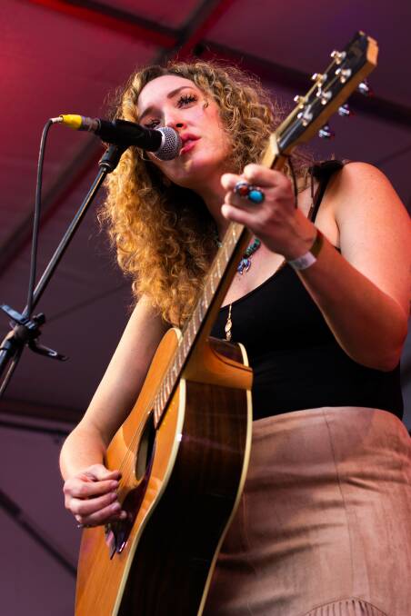 DEBUT: Alabama musician Hannah Aldridge impressed. Picture: Jack Webster
