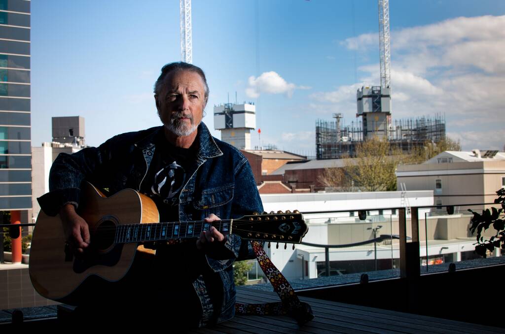 SPECIAL: Steve Kilbey performed Under The Milky Way live for Herald Sessions this week. Picture: Simon McCarthy