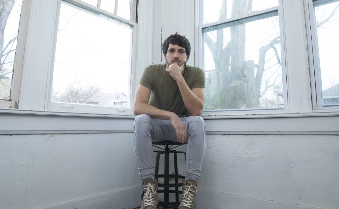 ON TOP: Morgan Evans is riding a wave of success in the US country scene.
