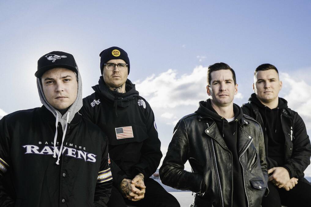 GIG OF THE WEEK: Hardcore heavyweights The Amity Affliction return to the University of Newcastle's Bar On The Hill on Saturday to fire up the Australia Day long weekend.