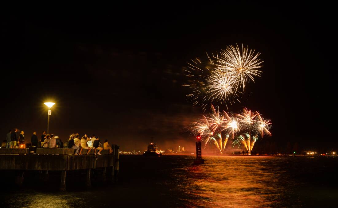 Newcastle Foreshore is expected to attract big crowds for the first time since 2019 when the city celebrates New Year's Eve with the traditional 9pm fireworks display. Picture by Marina Neil