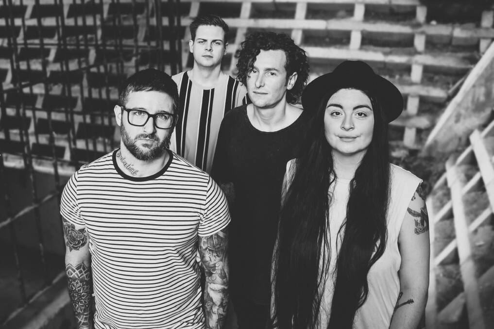 HEALTHY: Newcastle emo band Sleepeaser will launch their new single Homesick at the Hamilton Station Hotel on Friday.