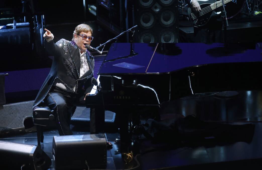 FINAL FLING: Elton John's Farewell Yellow Brick Road Tour has been greeted enthusiastically by fans and critics. Picture: Rick Clifford