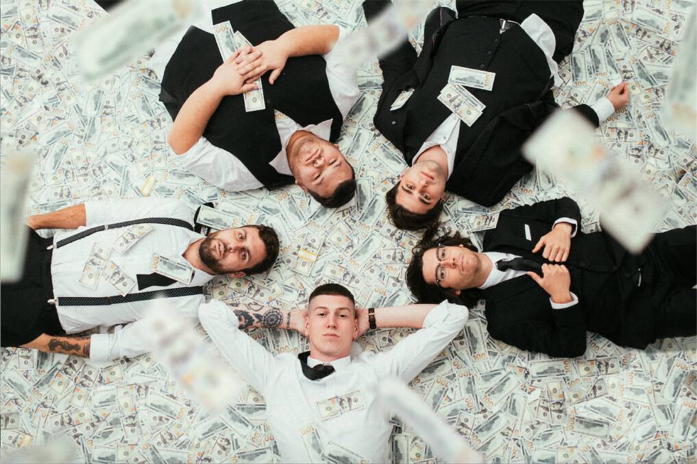 ON THE MONEY: Trophy Eyes unveiled a more anthemic and melodic sound on new single You Can Count On Me.