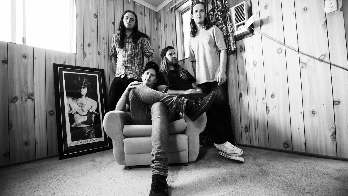 KEEPING IT REAL: Three of the four Violent Soho members are fathers, which has given their music career greater perspective.