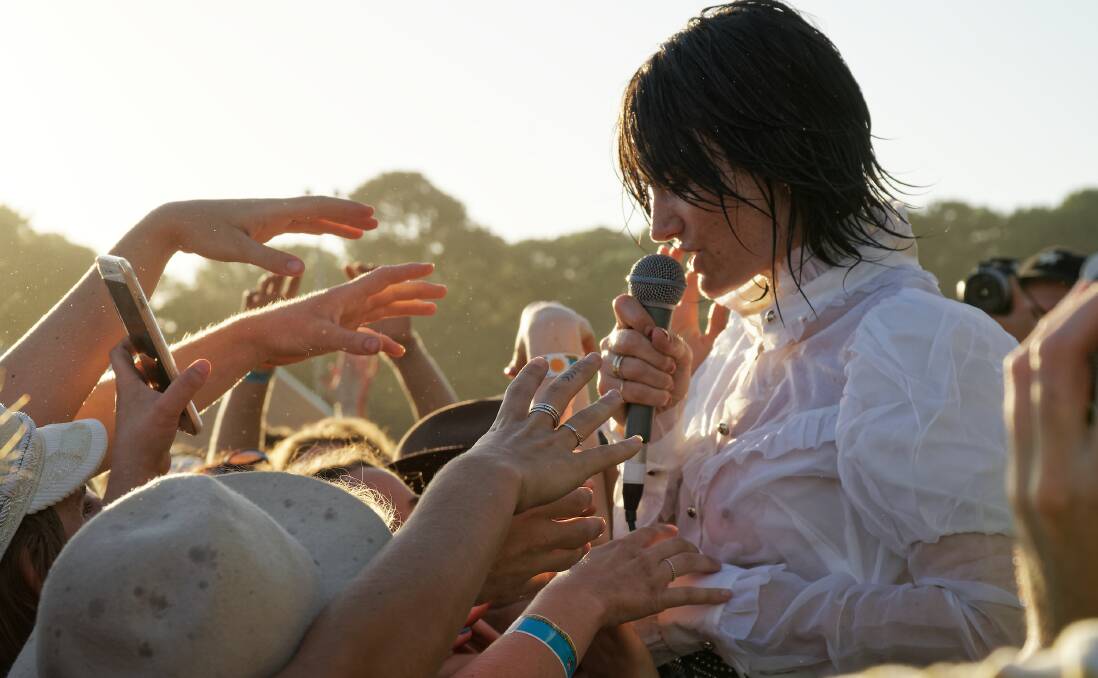 SHOW STOPPER: Isabella Manfredi and The Preatures ignited the party. Picture: Paul Dear