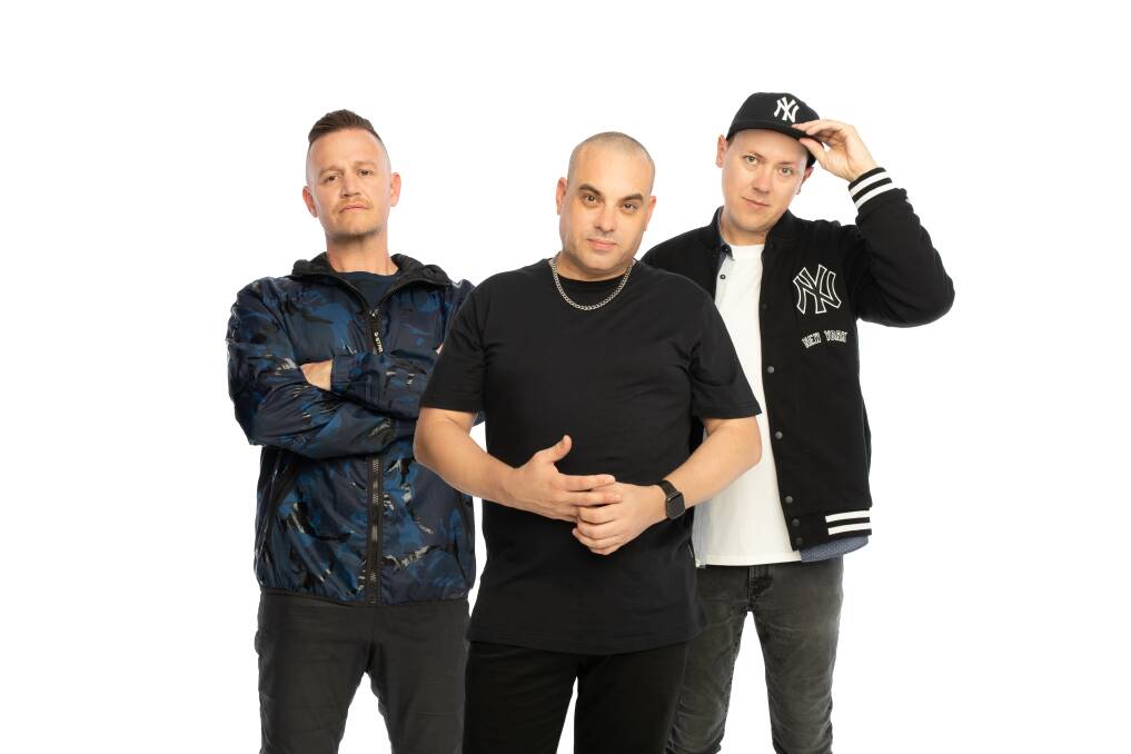 Adelaide hip-hop royalty The Hilltop Hoods promise to get the Supercars fans dancing even after a day of racing. Picture supplied