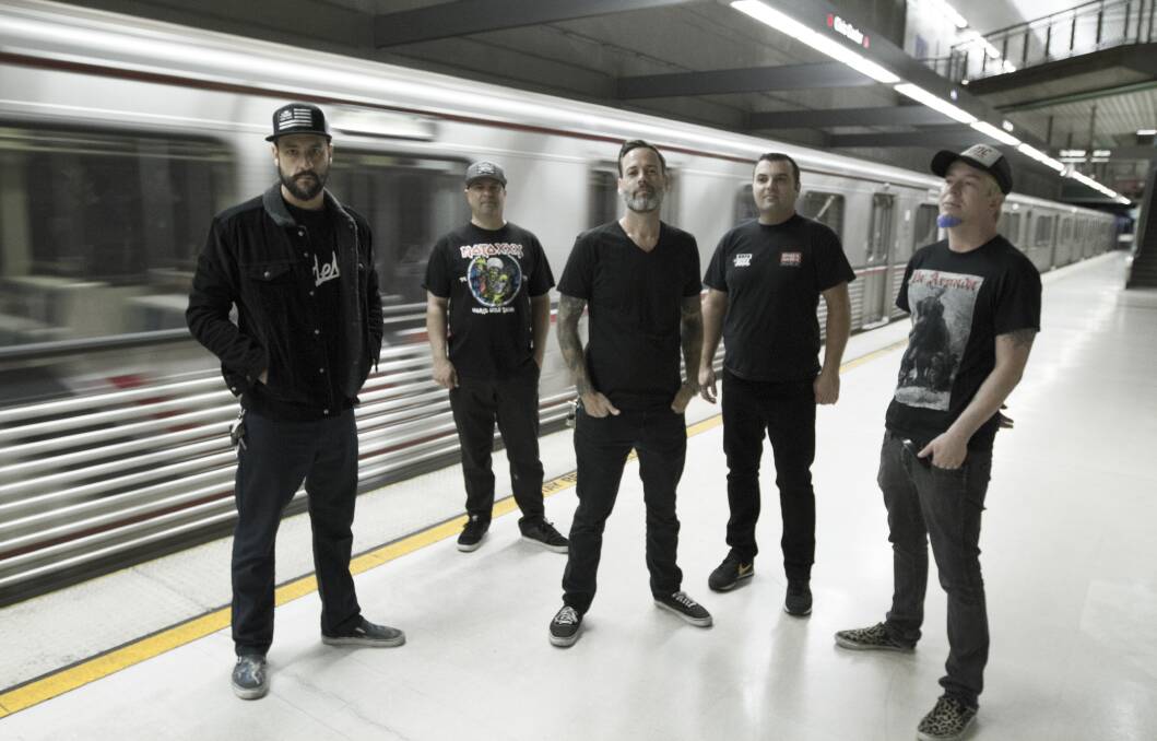 HEAVY DUTY: Strung Out's 21-date Australian tour, which visits Newcastle on Easter Saturday, is among their biggest.