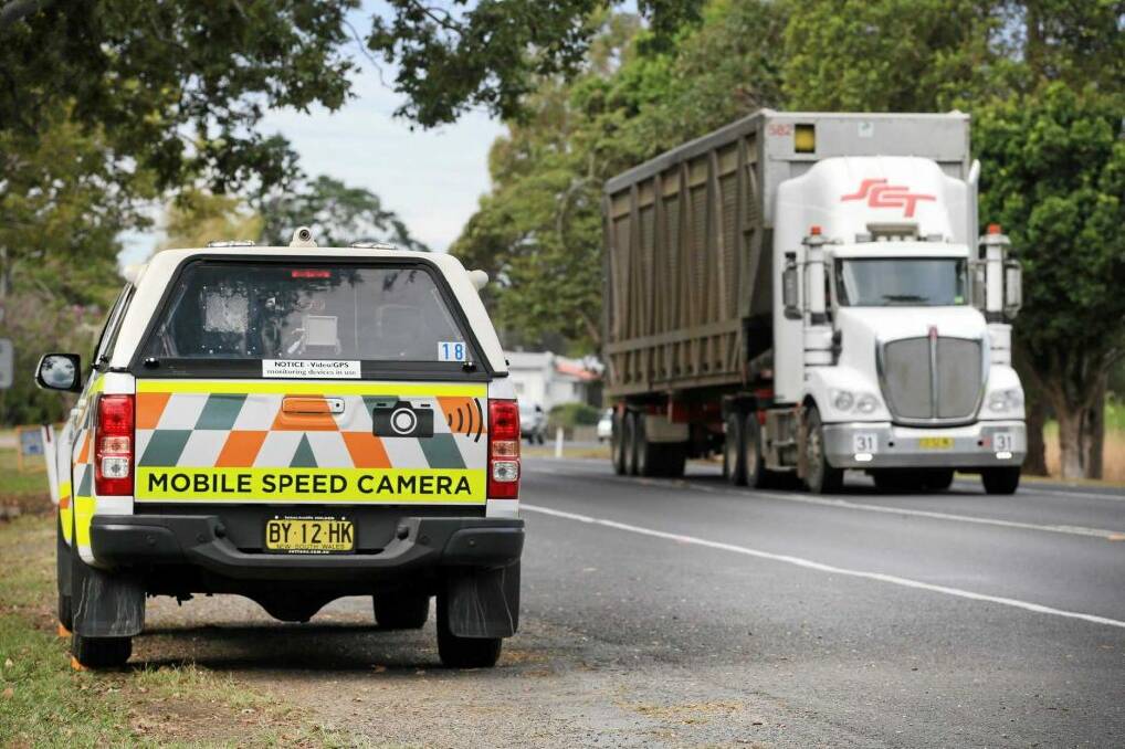 SIGN OF IMPROVEMENT: NSW rules around mobile speed cameras may lead to the removal of warning signs, bringing the state into line with other jurisdictions. 