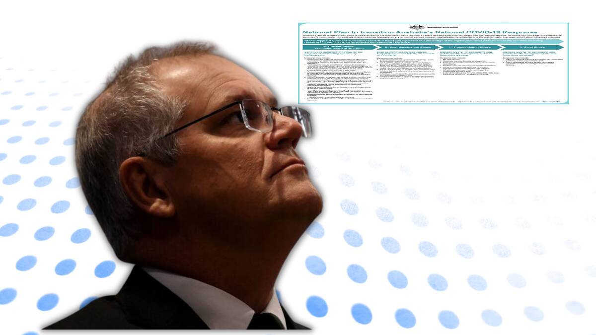 PM Scott Morrison delivered the "get out the pandemic plan" after today's National Cabinet meeting. But is it a plan?
