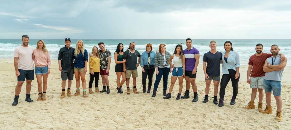 The contestants on day one. Photo: supplied