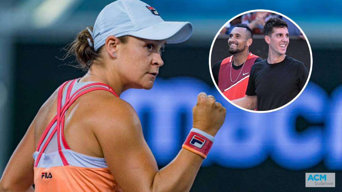 What time does Ashy Barty's Australian Open final start?