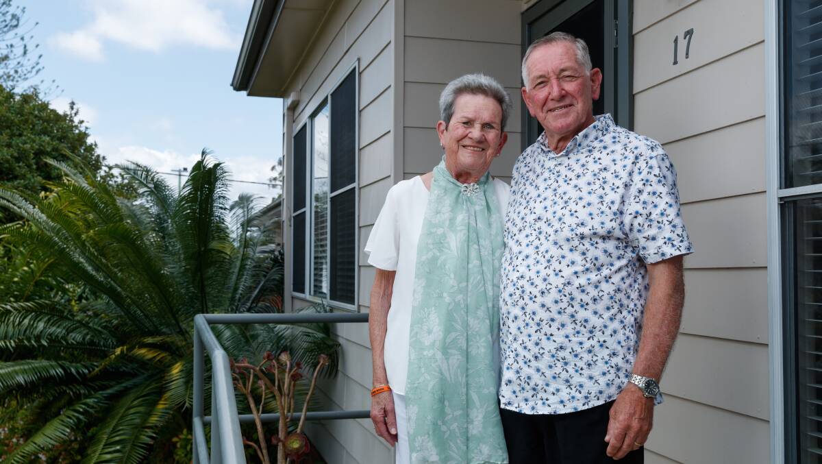 Dawn and John Lovett have been awarded the Medal of the Order of Australia for service to community health. Picture by Max Mason-Hubers