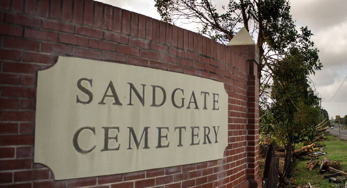 Plans have been lodged to expand Sandgate Cemetery. 