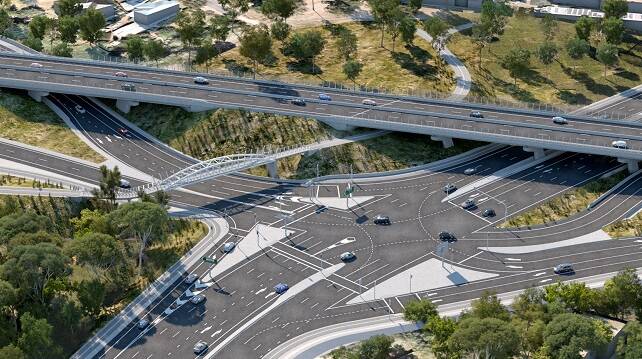 A concept image of the Rankin Park to Jesmond - Newcastle Inner City Bypass. Picture: Transport for NSW