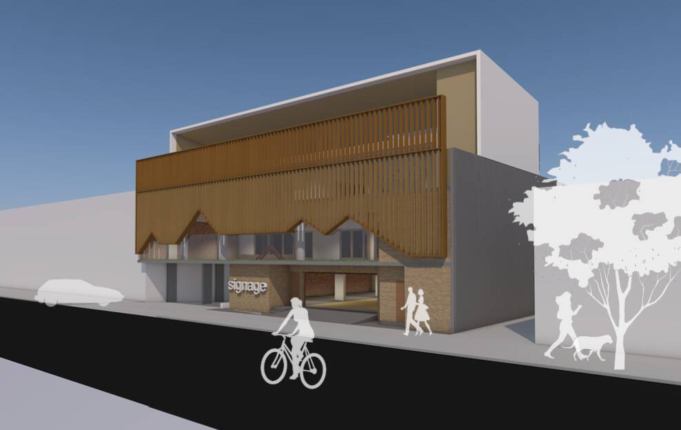 A concept image of the proposal for the childcare centre. Picture by CKDS