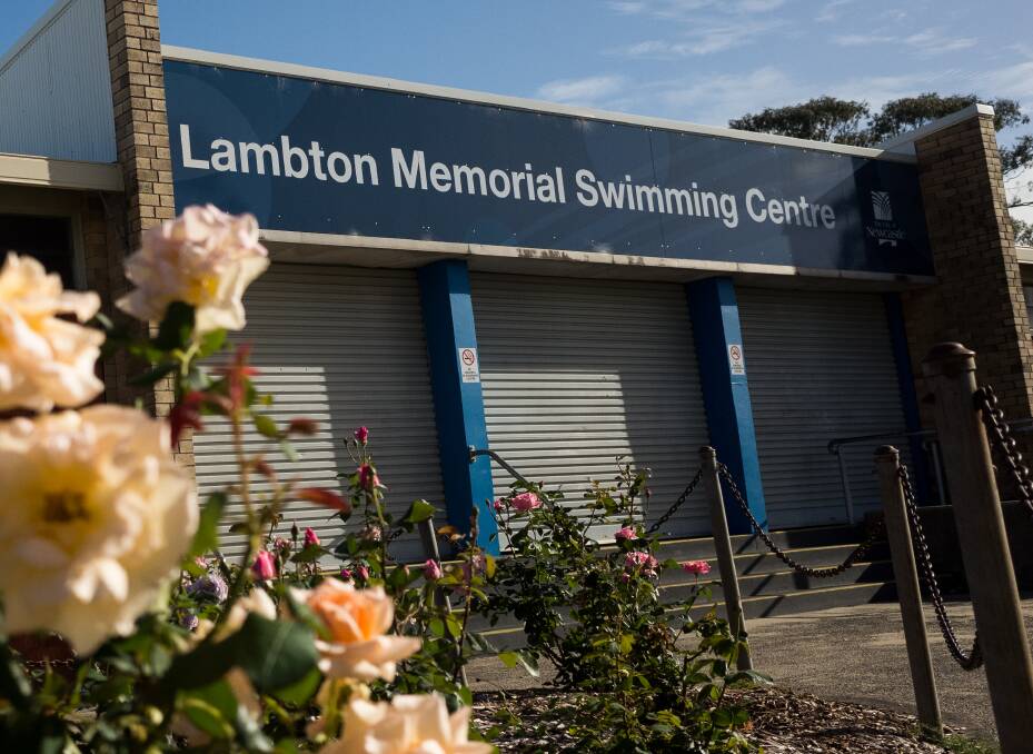 SHUT: Lambton Pool was set to re-open for the season last month but remains closed due to the COVID-19 lockdown. Picture: Max Mason-Hubers