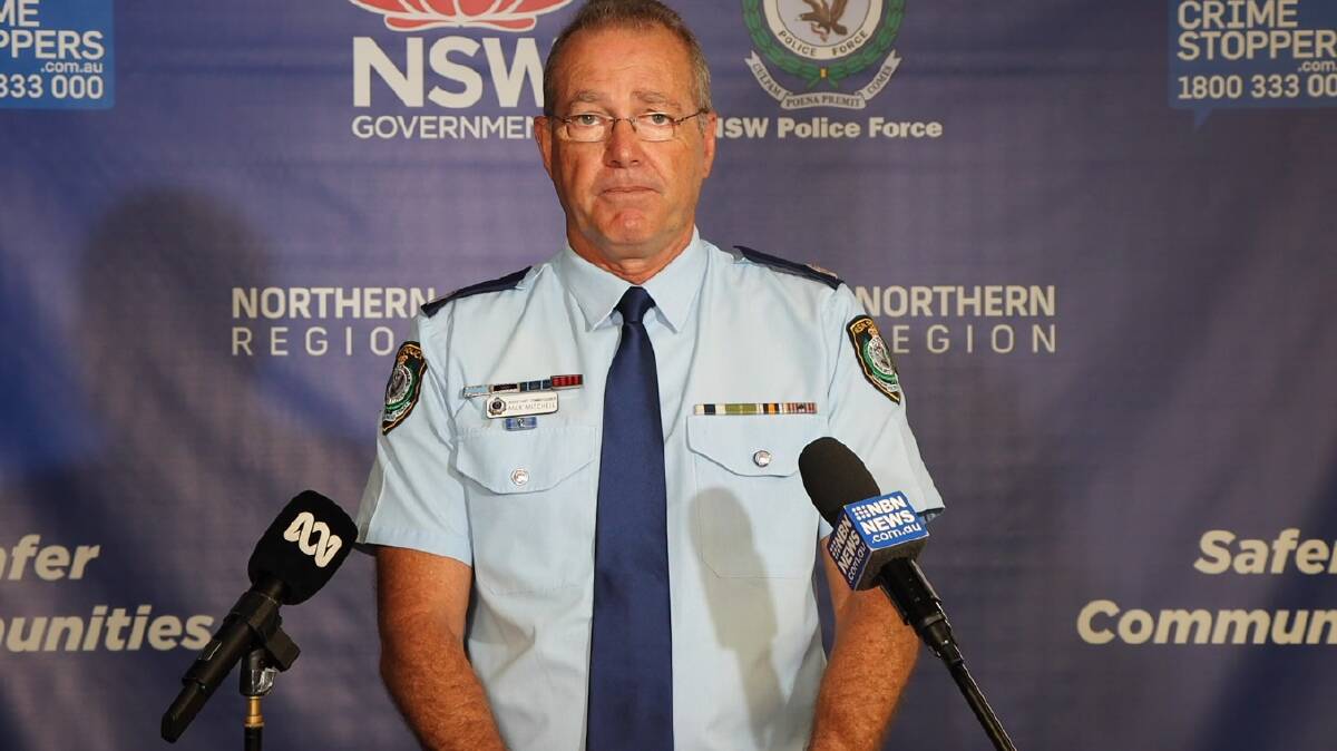 RESPONSE: Northern Region commander Assistant Commissioner Max Mitchell said police would be out in force as the school holidays kick off. Picture: NSW Police