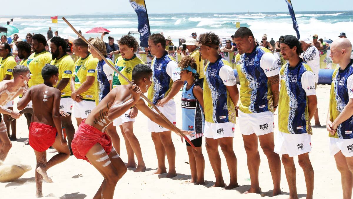 The Beach 5s tournament will return to Nobbys Beach on Australia Day. Picture by Peter Lorimer