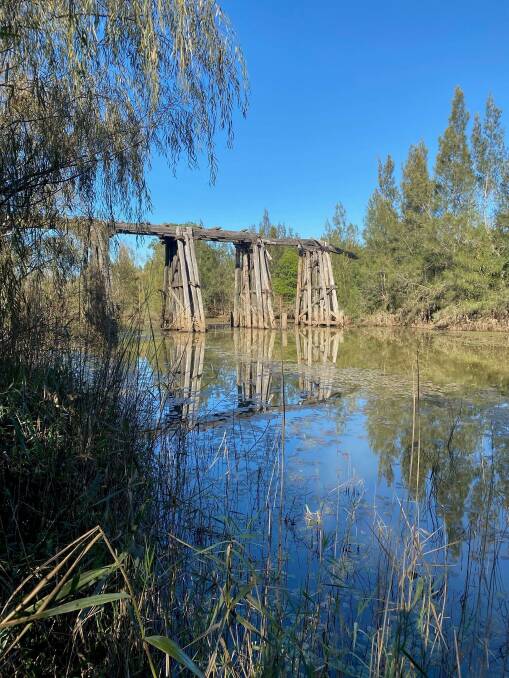 A bridge at Wallis Creek that will be replaced and form part of the project. Picture supplied