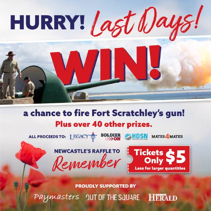 Chance to fire Fort Scratchley gun in remembrance raffle
