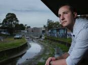 PROBLEM: Newcastle Liberal Ward 4 councillor Callum Pull says flooding is one of the biggest issues he hears from Wallsend residents and businesses 15 years on from the Pasha Bulker storm. Picture: Simone De Peak