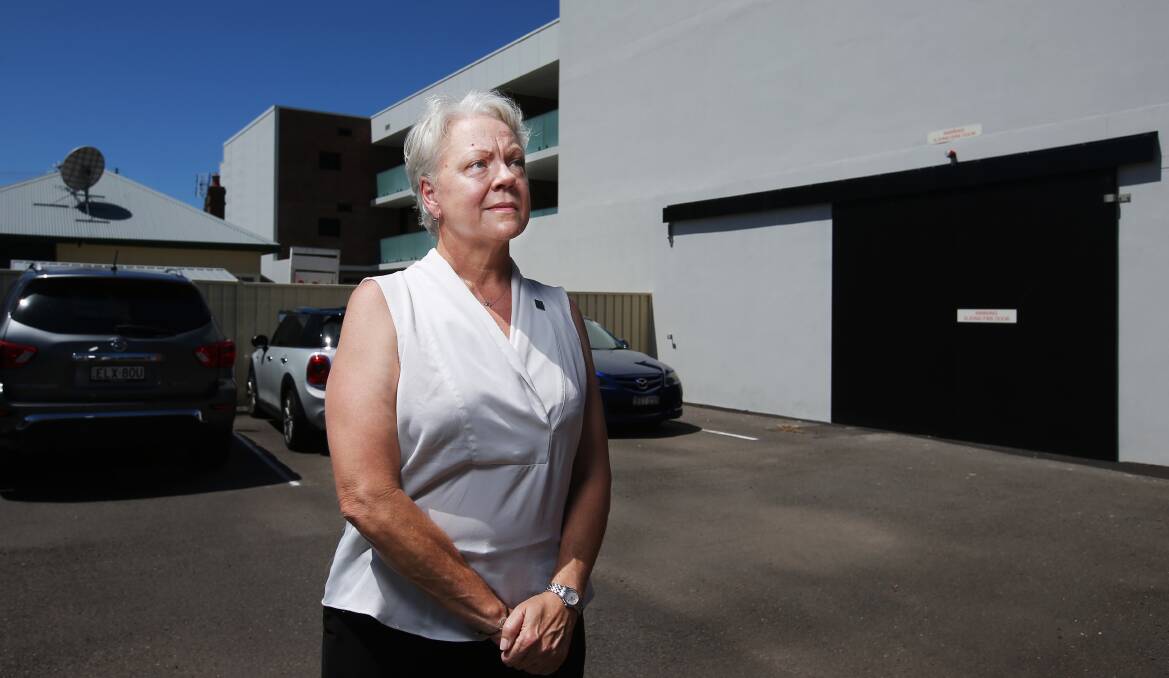 Newcastle Labor councillor Carol Duncan has been advocating for the community to have pedestrian access through to Llewellyn Street. Picture by Simone De Peak