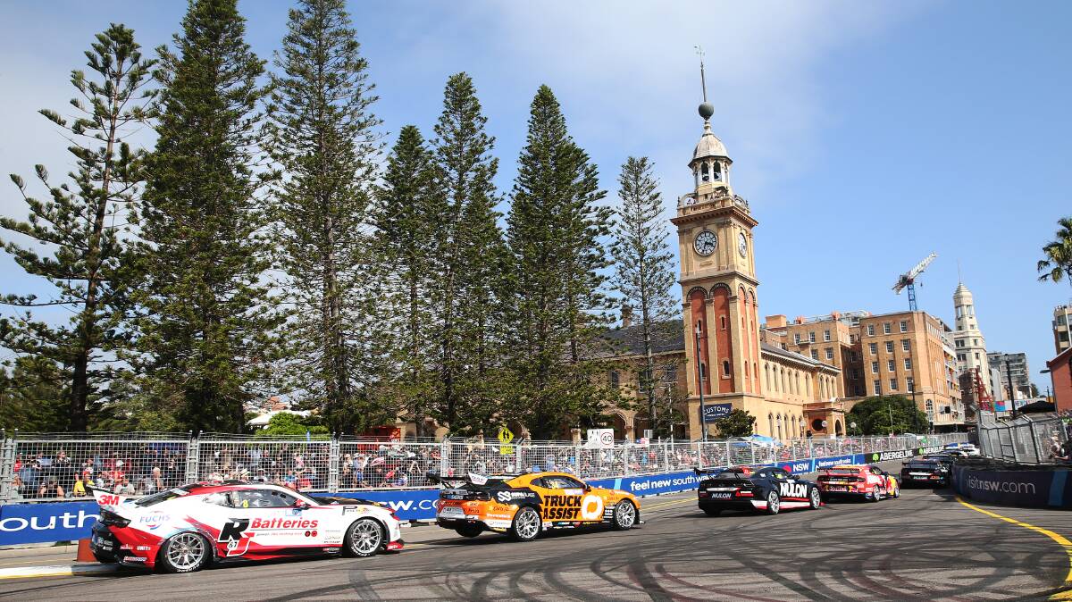 City of Newcastle is surveying to gauge interest on Supercars returning to the city. Picture by Peter Lorimer