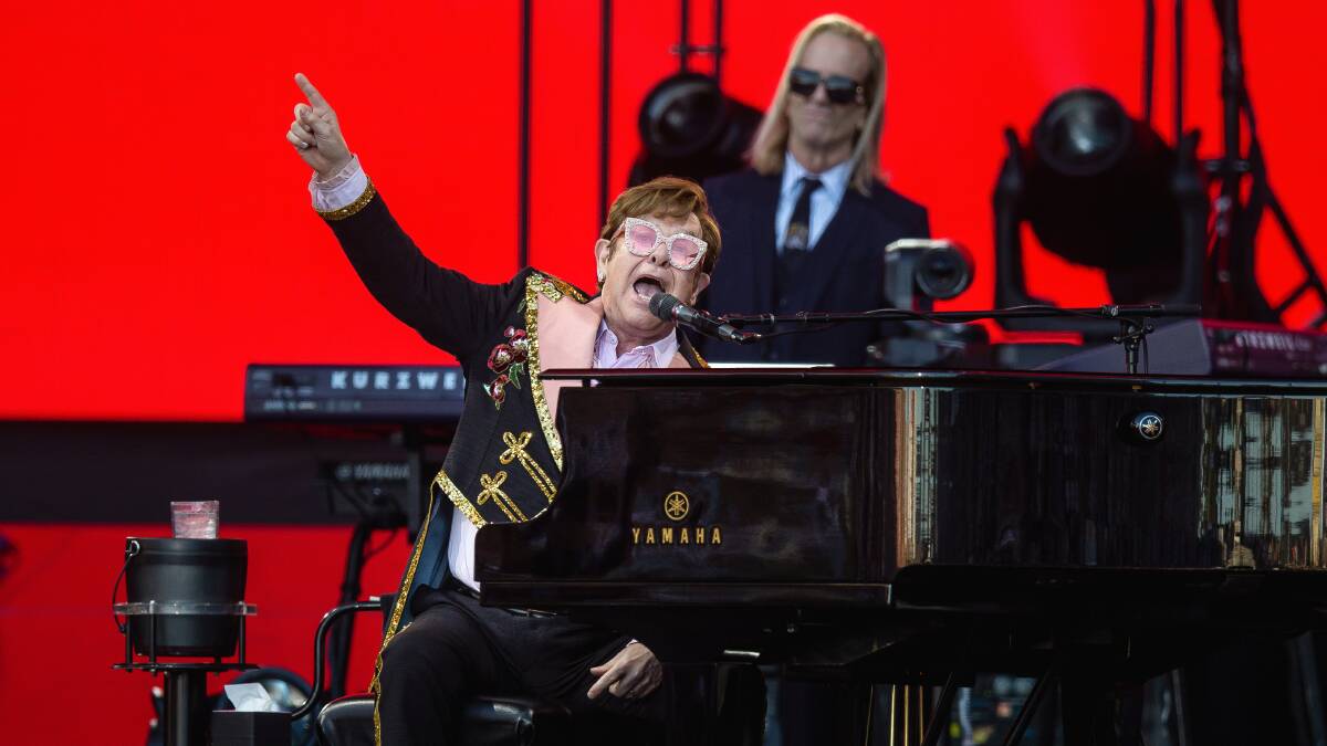 Sir Elton John's concerts were well received by fans. Picture by Marina Neil
