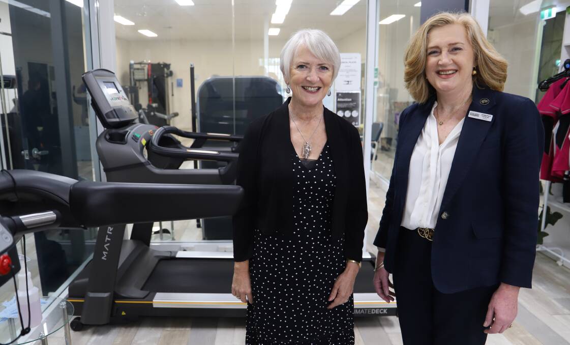 VOLUNTEER: Cancer survivor and Hunter's Kaden Centre founder Sue Clark-Pitrolo with Newcastle Permanent Charitable Foundation chair Jennifer Leslie. Picture: supplied