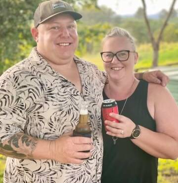 TRAGIC: Kylie Tull, pictured with husband Daniel, died on The Bucketts Way on May 5. Picture: supplied