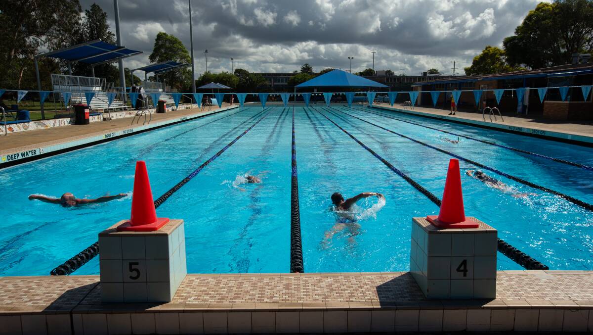Mayfield pool. File picture