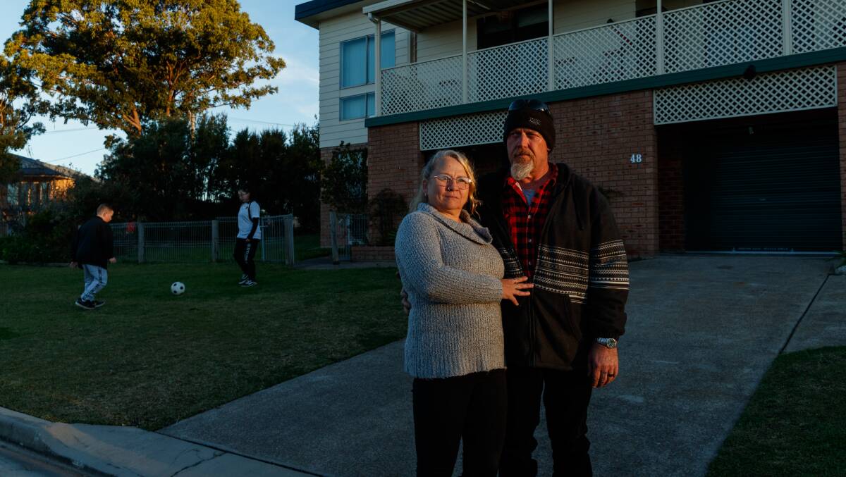 STRESSFUL: Ann and Michael Wilks need to find a place by next month after being issued a 90 day eviction notice in April. Picture: Max Mason-Hubers